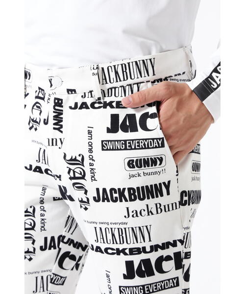パンツ 「Jack Bunny!!」ジャージツイル プリントパンツ メンズ パンツ 「Jack Bunny!!」ジャージツイル プリントパンツ メンズ