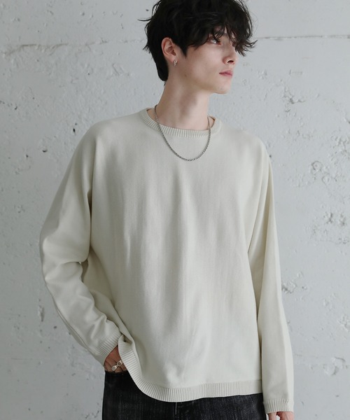 ASTRONOMY セーター ニット ミラノリブハイゲージショート丈ドルマン