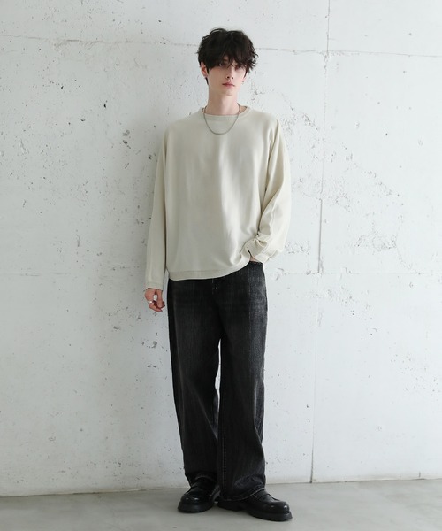 【美品】ソブ-Sov.-ドルマンニット サイズS Sov. - 【美品】ソブ-Sov.-ドルマンニット サイズSの通販 by
