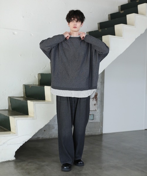 ASTRONOMY セーター ニット ミラノリブハイゲージショート丈ドルマン