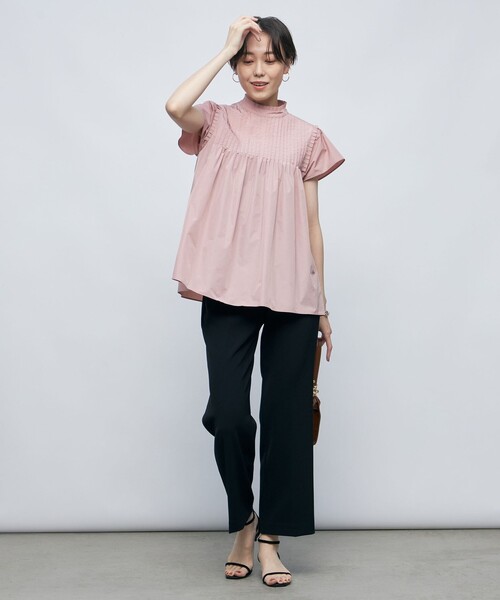 NOLLEY'S Sophi 「NOLLEY'S Sophi」 半袖ブラウス 38 サーモン