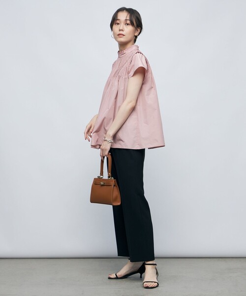 NOLLEY'S Sophi 「NOLLEY'S Sophi」 半袖ブラウス 38 サーモン