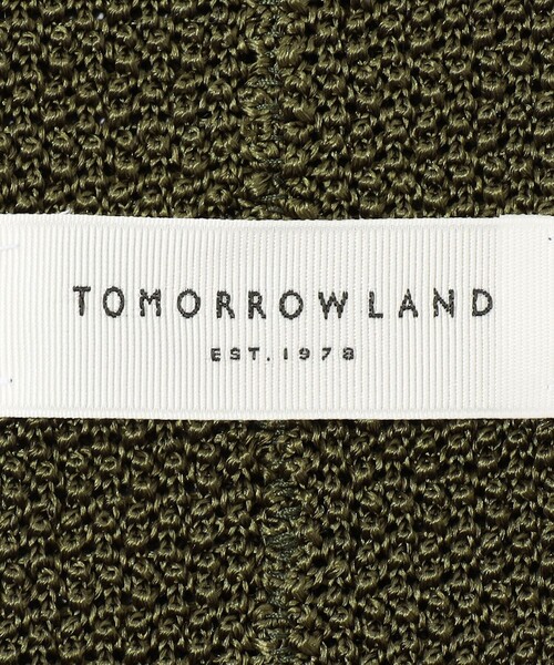 TOMORROWLAND（トゥモローランド） ネクタイ シルク ニットタイ