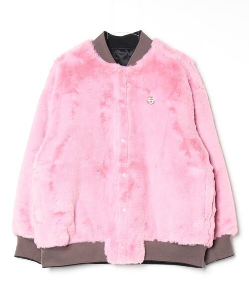 ミリタリージャケット モッズコート AAPE BOA JACKET(reversible) レディースの画像