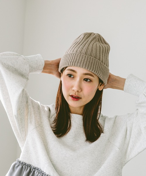 GLOBAL WORK（グローバルワーク） ニット帽 ニットキャップ 抗菌防臭