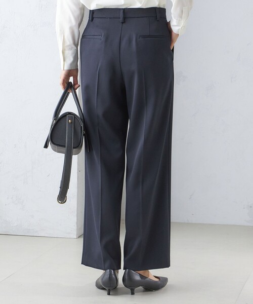 SHIPS（シップス） スラックス パンツ タキシード クロス ストレート