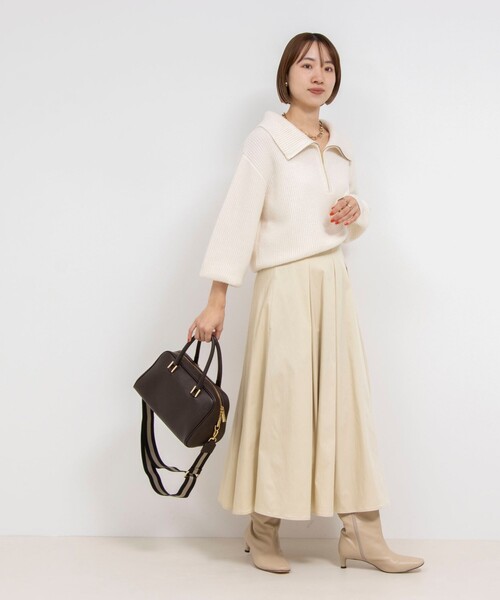 NOLLEY'S Sophi スカート タフタタックフレアスカート