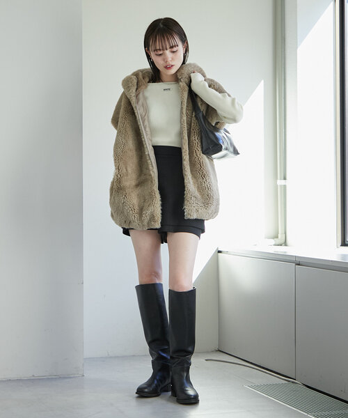 ベスト ジレ 「CLANE/クラネ」TRENCH DETAIL BUSTIER/トレンチ