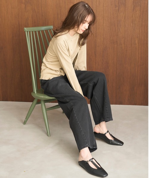 Mila Owen カーディガン SET UPラメニットクルーネック