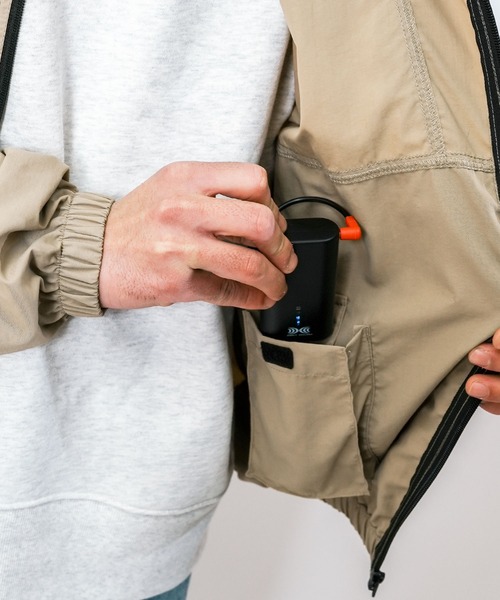 KiU（キウ） 「KiU×空調服(R)」キウ 軽量エアコンディションドブルゾン