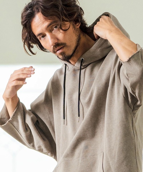 sacai（サカイ） Sponge Sweat NylonTwill Hoodie ジップアップ