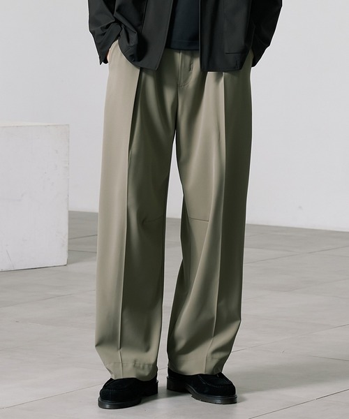 PUBLIC TOKYO（パブリックトウキョウ） スラックス TRIXIONウーリー