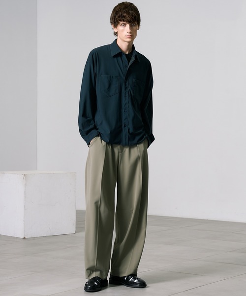 PUBLIC TOKYO スラックス TRIXIONウーリーバレルスラックス