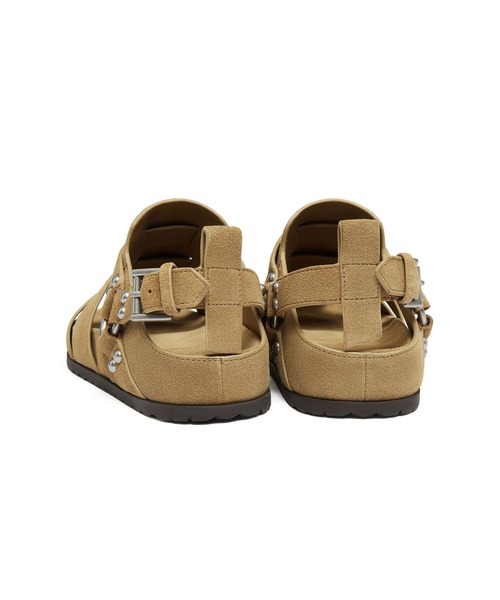 【ASH】スタッズサンダル Ash Precious スタッズ サンダル | ブラック | FARFETCH JP