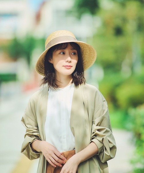 Stella McCartney* ステラ ロゴ ストローサンハット 帽子 STELLA MCCARTNEY ロゴフェイクラフィア ストローサンハット