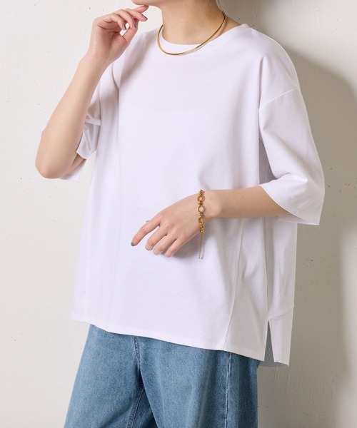 COLLAGE GALLARDAGALANTE tシャツ ポンチ切替ロンT レディース