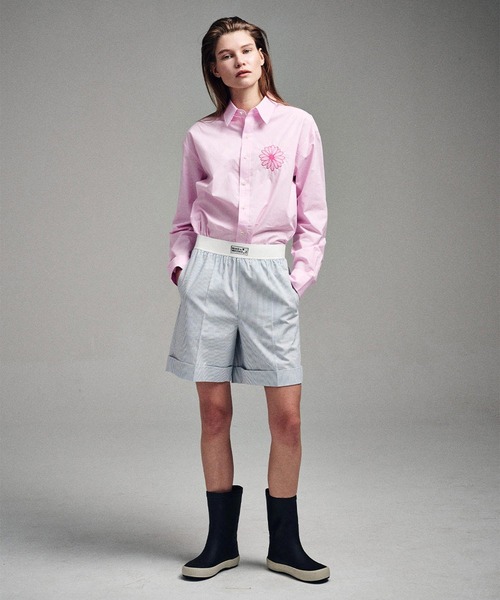 Mardi Mercredi（マルディメクルディ） ブラウス シャツ COTTON SHIRT