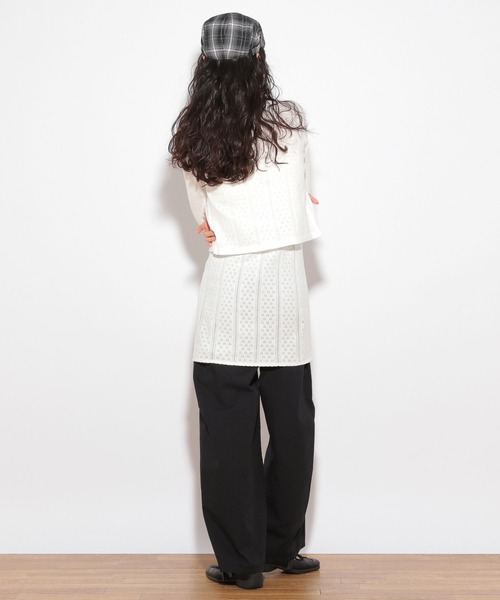 Heather ワンピース HOLiC パターンメッシュキャミワンピース