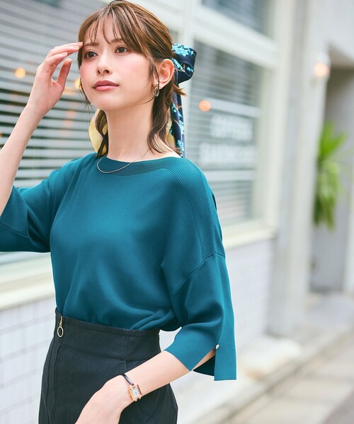 any SiS ニット セーター 「接触冷感・UVカット・洗える