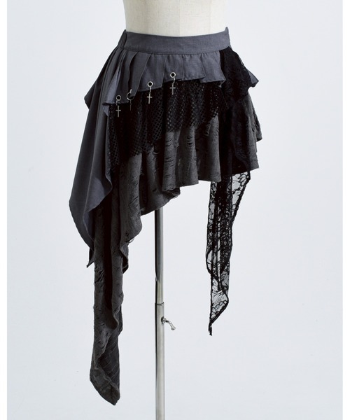 REFLEM（レフレム） スカート 「REFLEM/レフレム」アシメレイヤード