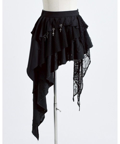 REFLEM（レフレム） スカート 「REFLEM/レフレム」アシメレイヤード