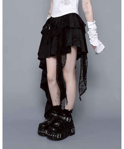 REFLEM（レフレム） スカート 「REFLEM/レフレム」アシメレイヤード