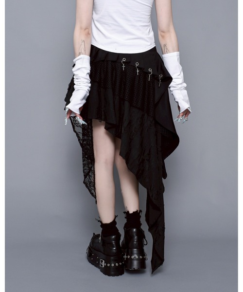 REFLEM（レフレム） スカート 「REFLEM/レフレム」アシメレイヤード