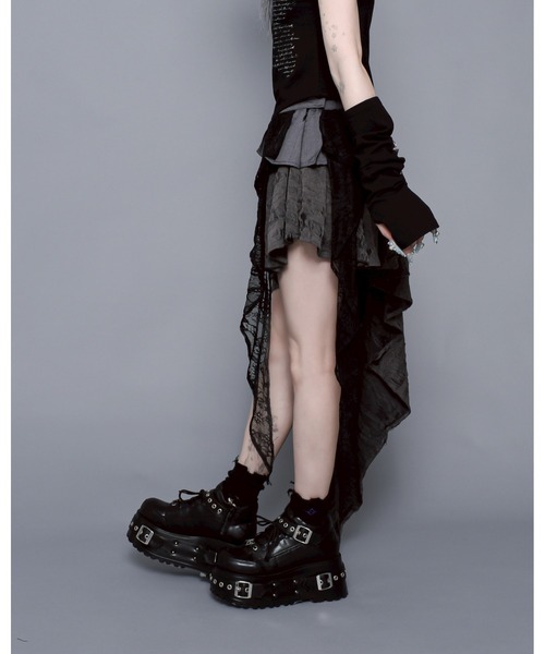 REFLEM（レフレム） スカート 「REFLEM/レフレム」アシメレイヤード