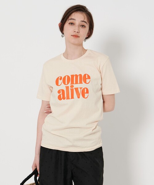 tシャツ 「別注」「MIXTA」COME ALIVE Tシャツ レディース