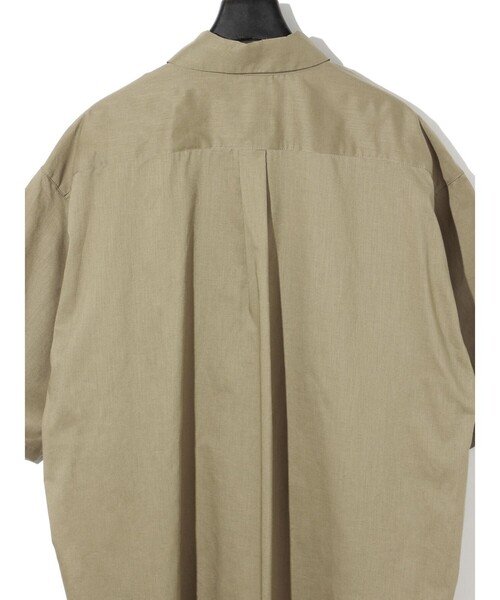 MIDIUMISOLID ブラウス シャツ for Ladies ハーフスリーブワイド