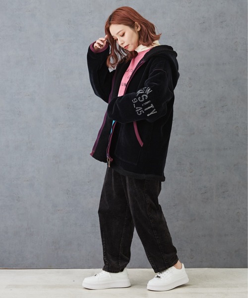 「CUBE SUGAR」 ブルゾン M ブラック レディース_画像6