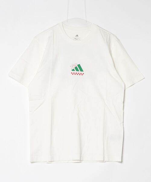 adidas（アディダス） tシャツ ラウンジ ピザグラフィック 半袖Tシャツ
