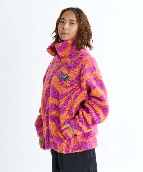 美品ロキシーアウターブルゾン ROXY ブルゾン アウター SOUL MATE/ロキシードローコード付き