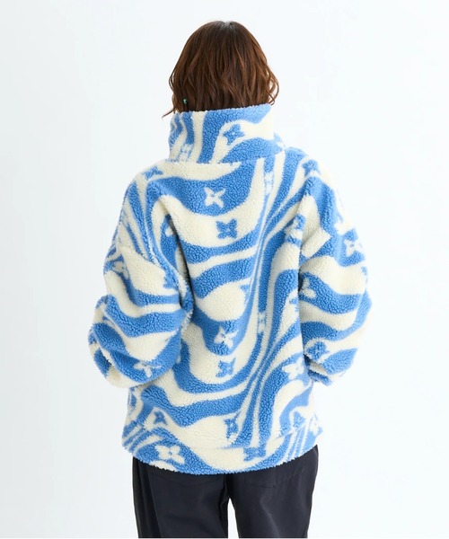 ROXY（ロキシー） ブルゾン アウター WANDERER /ロキシーウェーブ柄