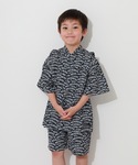 甚平 浴衣 接触冷感 甚平 KIDS キッズ ...の詳細画像5