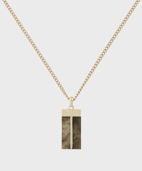 良*行様 Paul Smith ラブラドライト プレートネックレス ポールスミス Paul Smith（ポール・スミス） ネックレス “Labradorite” ネックレス