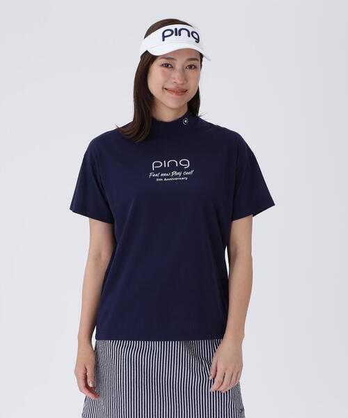 PING tシャツ 「PING APPAREL」10色展開 プレーティング天竺半袖