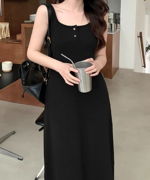 DAMA ノースリーブワンピース MAISON DE THERESE ワンピース ノースリーブワンピース