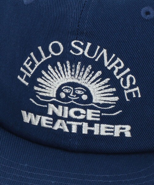 HELLO SUNRISE キャップ 帽子 「別注」「HELLO SUNRISE」 ロゴ