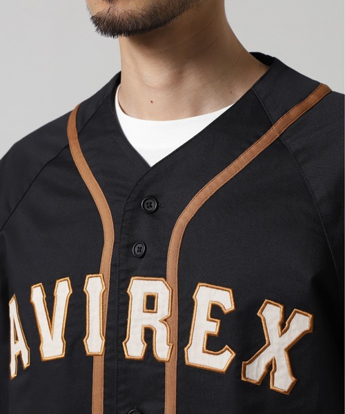 AVIREX ベースボールシャツ　世田谷ベース AVIREX ベースボールシャツ 世田谷ベース