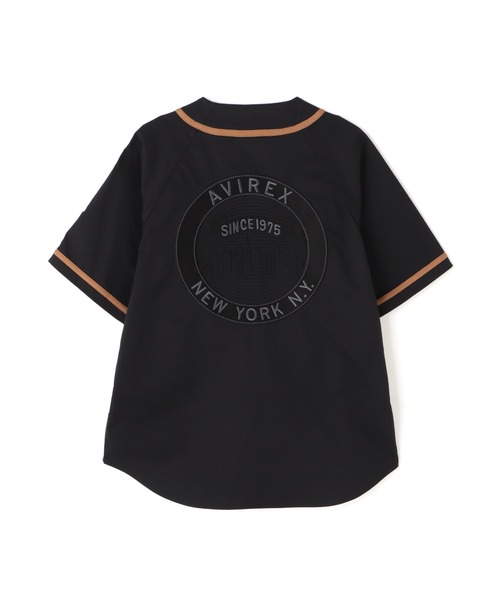 AVIREX シャツ 「WEB＆DEPOT限定」BASEBALL SHIRT ”MANHATTAN
