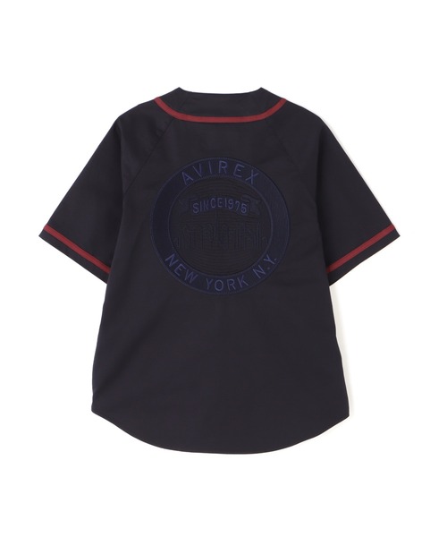 AVIREX シャツ 「WEB＆DEPOT限定」BASEBALL SHIRT ”MANHATTAN