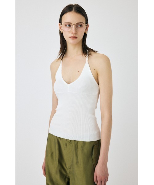 mediam  ミディアム　中場　Knit キャミソール Mediam ミディアム 24SS Knit Bare Camisole