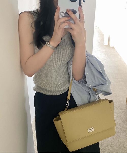 簡単でファッショナブルな女性のPUハンドバッグ ファッショナブル PUレザー 簡単使いやすい レディース