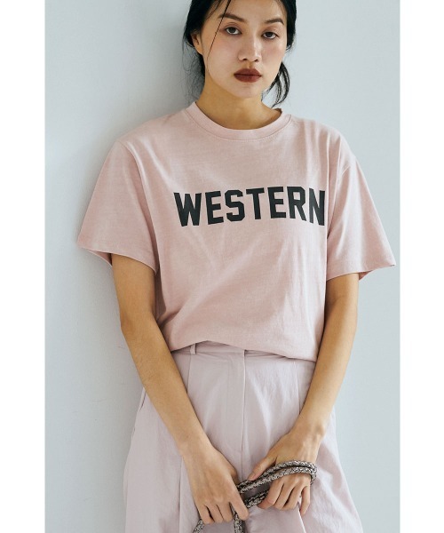 tシャツ WESTERN FADED COLOR TEE レディース