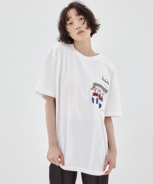 tシャツ 「TOGA PULLA/トーガプルラ」Print tee/プリントTシャツ レディース TOGA PULLA tシャツ 「TOGA PULLA/トーガプルラ」Print tee