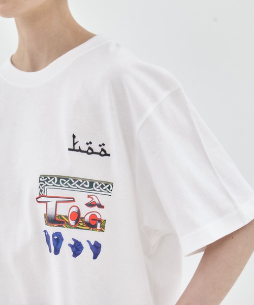 TOGA（トーガ） tシャツ 「TOGA TOO/トーガトゥ」Print tee/プリントT
