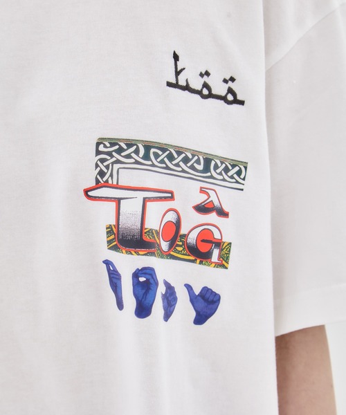tシャツ 「TOGA PULLA/トーガプルラ」Print tee/プリントTシャツ レディース TOGA PULLA tシャツ 「TOGA PULLA/トーガプルラ」Print tee
