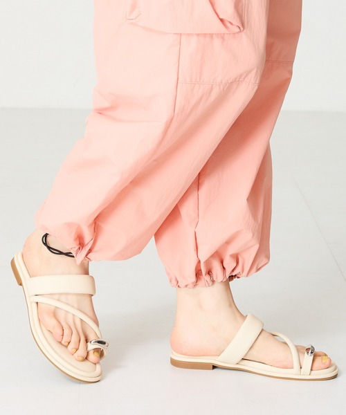 【PINKELEPHANT】Special Day Gold レディースサンダル トッズ TOD'S XXW11K0FH50 GOC サンダル GOLDEN CALF レディース
