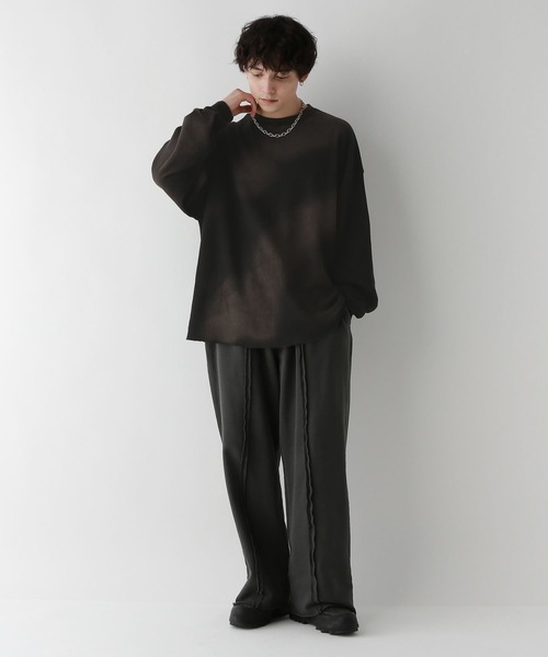「REmastered」 長(zhǎng)袖Tシャツ MEDIUM ブラック メンズ